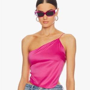 Gianna Backless Top (pink)